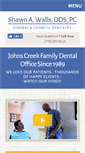 Mobile Screenshot of dentistjohnscreek.com